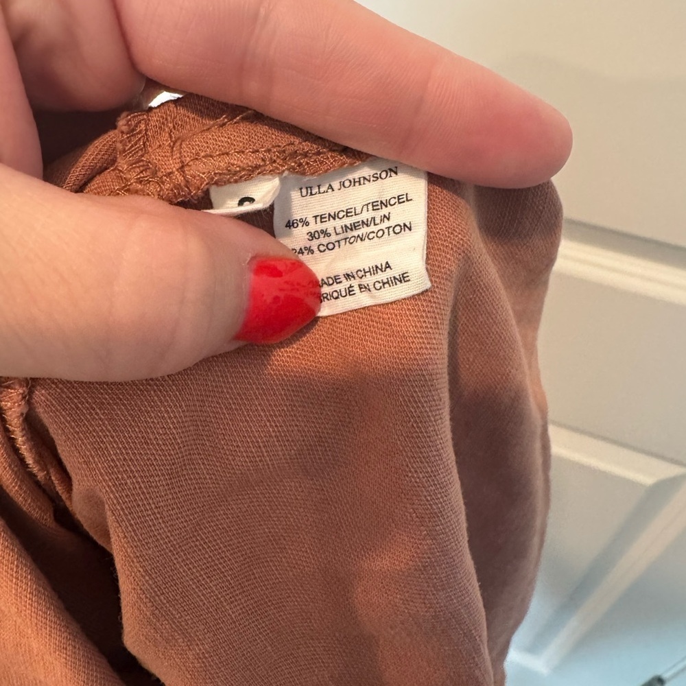 Ulla Johnson Siena Dress in Clay size 8 - Picture 9 of 9